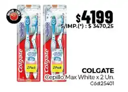 Diarco Colgate cepillo max white oferta