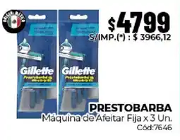 Diarco Prestobarba máquina de afeitar fija oferta