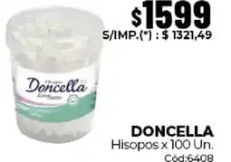 Diarco Doncella hisopos oferta