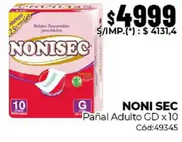 Diarco Noni sec pañal adulto gd oferta