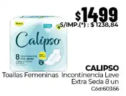 Diarco Calipso toallas femeninas incontinencia leve extra seda oferta