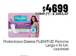 Diarco Plenitud protectores diarios femme oferta