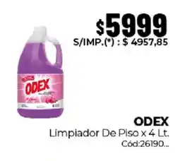 Diarco Odex limpiador de piso oferta
