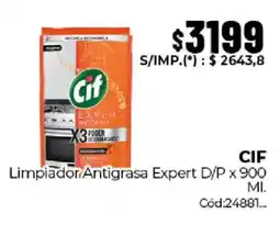 Diarco Cif limpiador antigrasa expert d/p oferta