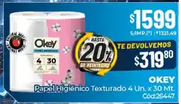 Diarco Okey papel higiénico texturado oferta