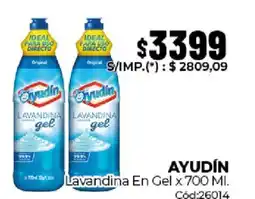 Diarco Ayudín lavandina en gel oferta