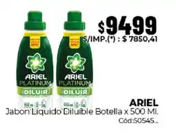 Diarco Ariel jabon líquido diluíble botella oferta