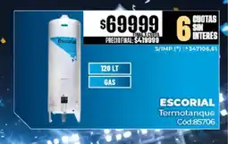 Diarco Escorial termotanque oferta