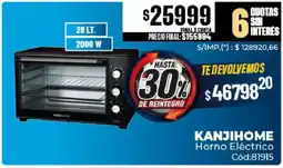 Diarco Kanjihome horno eléctrico oferta