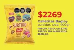 Supermercados Vea Bagley galletitas surtidas, paq. oferta