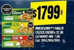 Supermercados Yaguar Knorr caldos oferta