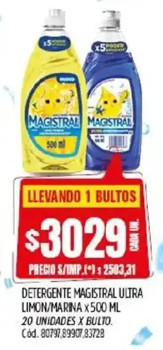 Supermercados Yaguar Magistral magistral llevando 1 bultos oferta