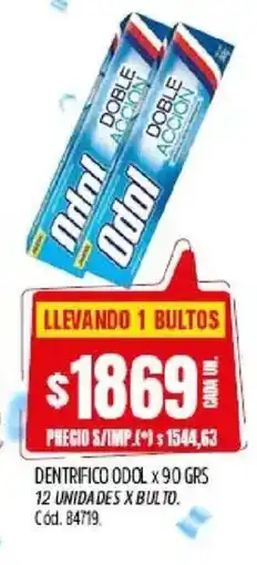 Supermercados Yaguar Odol dentrifico oferta