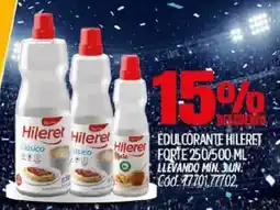 Supermercados Yaguar Hileret edulcorante forte oferta