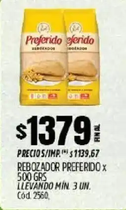 Supermercados Yaguar Preferido rebozador oferta