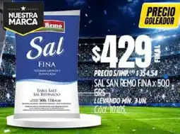 Supermercados Yaguar San remo sal fina oferta