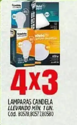 Supermercados Yaguar Candela lamparas oferta