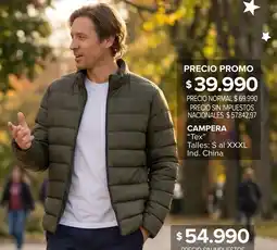 Carrefour Maxi Tex campera oferta