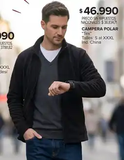 Carrefour Maxi Tex campera polar oferta