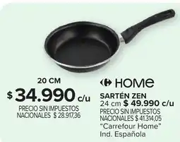 Carrefour Maxi Carrefour home sartén zen oferta