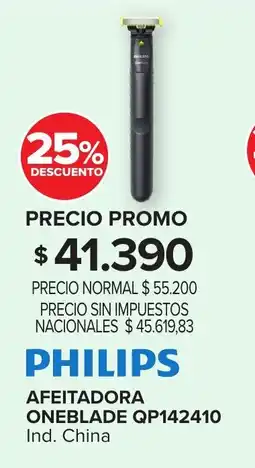 Carrefour Maxi Philips afeitadora oneblade oferta