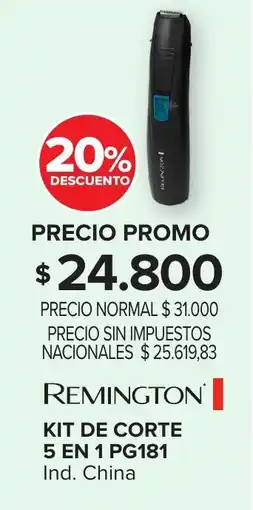 Carrefour Maxi Remington kit de corte 5 en 1 oferta