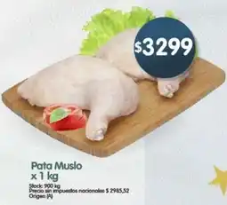 Supermercados Buenos Días Muslo pata oferta