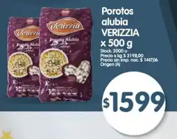 Supermercados Buenos Días Verizzia porotos alubia oferta