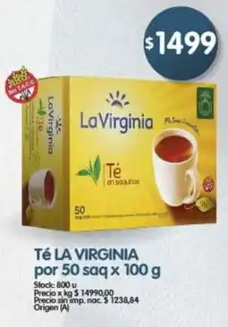 Supermercados Buenos Días La virginia té oferta