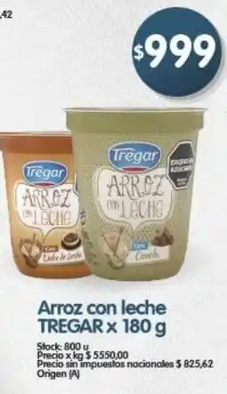 Supermercados Buenos Días Tregar arroz con leche oferta