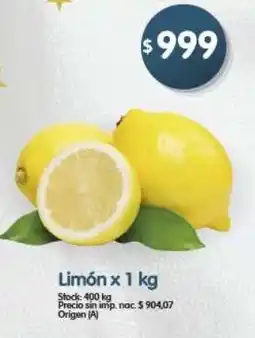 Supermercados Buenos Días Limón oferta