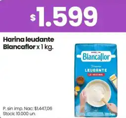 Changomas Blancaflor harina leudante oferta