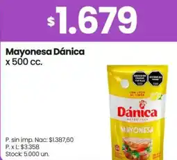 Changomas Dánica mayonesa oferta