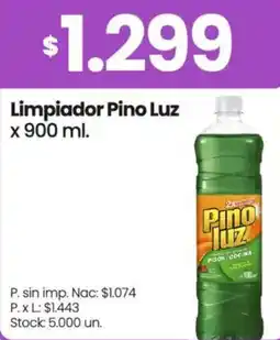 Changomas Pino luz limpiador oferta