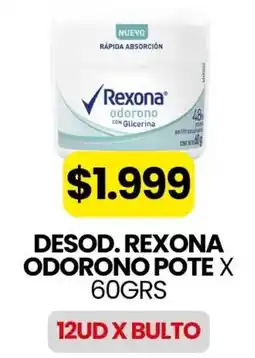 Autoservicio Capo Rexona desod. odorono pote oferta