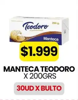 Autoservicio Capo Teodoro manteca oferta