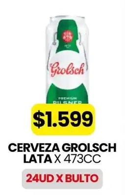 Autoservicio Capo Grolsch cerveza lata oferta