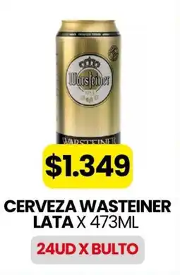 Autoservicio Capo Wasteiner cerveza lata x oferta