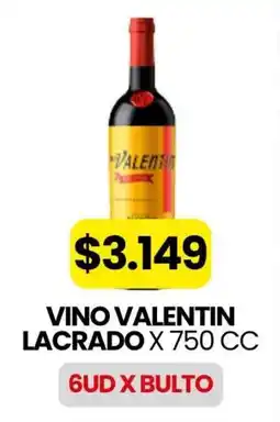 Autoservicio Capo Valentin vino lacrado oferta