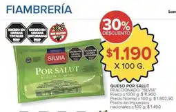 Carrefour Silvia queso por salut fraccionado oferta