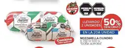 Carrefour Doña aurora mozzarella cilindro oferta