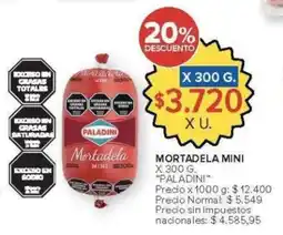 Carrefour Paladini mortadela mini oferta