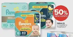 Carrefour Pampers pañales vitamaños oferta