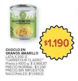 Carrefour Carrefour classic granos amarillo lata oferta