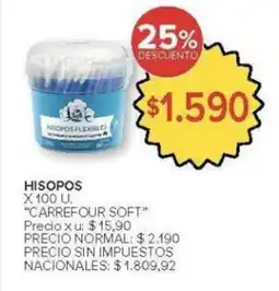 Carrefour Carrefour soft nisopos oferta