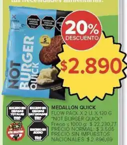 Carrefour Medallón quick flow pack oferta