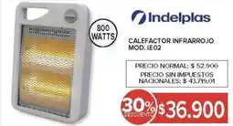 Carrefour Indelplas calefactor infrarrojo oferta