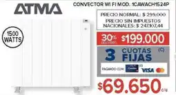 Carrefour Atma convector wi fi oferta
