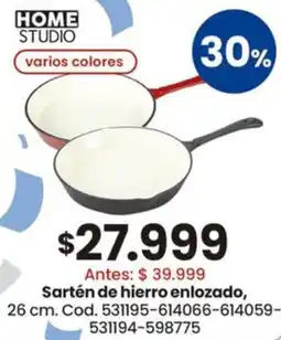 Coto Sartén de hierro enlozado oferta