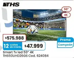 Coto Lths smart tv led 50" oferta